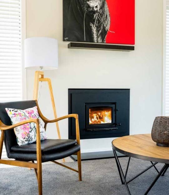 Firenzo Kompact Serenity Fire, WOODBURNERS | Pratts NZ