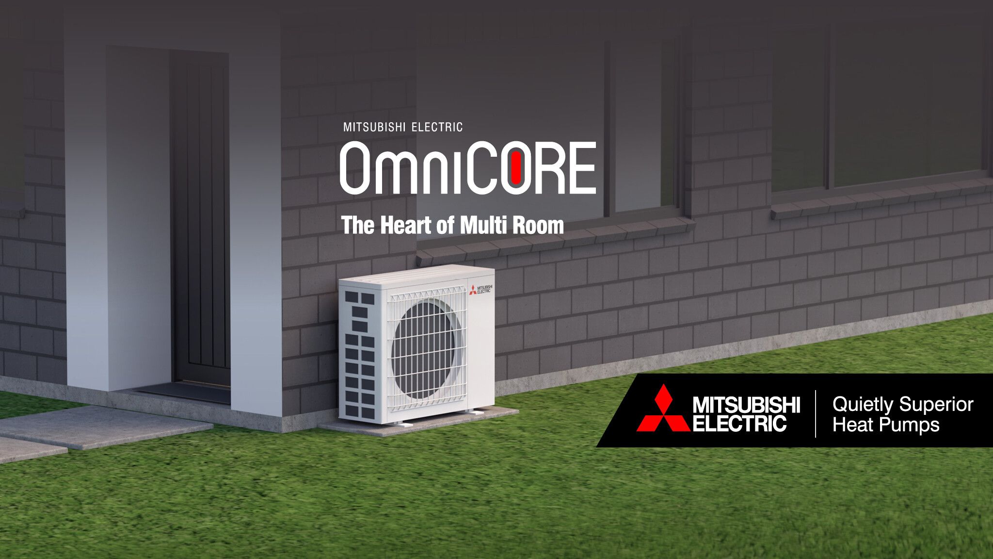 Mitsubishi Electric OmniCore Multi Room Heat Pump Systems, AIR-CONDITIONING  | Pratts NZ