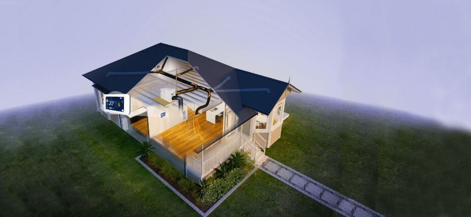 Rinnai Brivis Ducted Gas Heating, CENTRAL HEATING | Pratts NZ