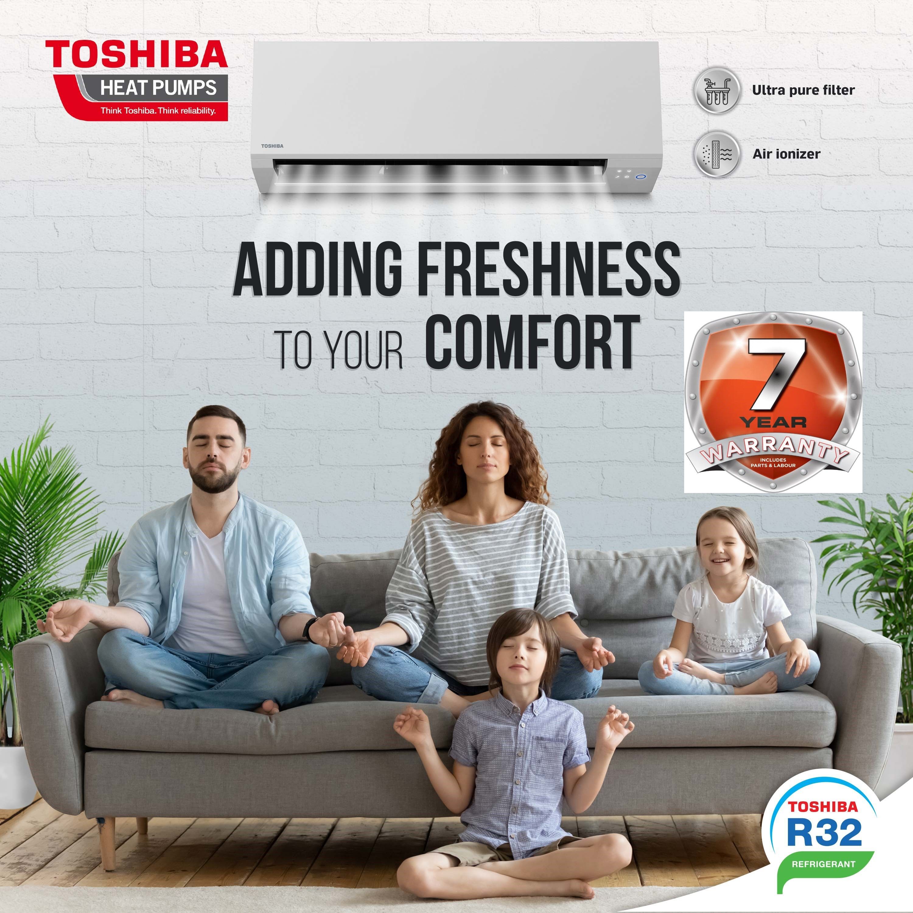 Toshiba Shorai Edge High Wall Range, AIR-CONDITIONING | Pratts NZ