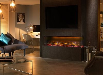 ​Vivente 1000 1/2/3 Sided Electric Fire