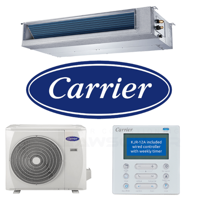 ​Carrier Mid Static Ducted Heat Pump 4 BDM Package