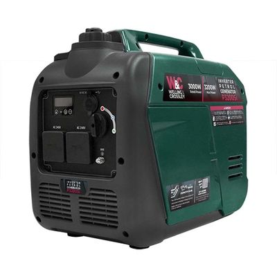 WC-P3200Si Welling &amp; Crossley 3,200W Smart Silent Inverter Petrol Generator