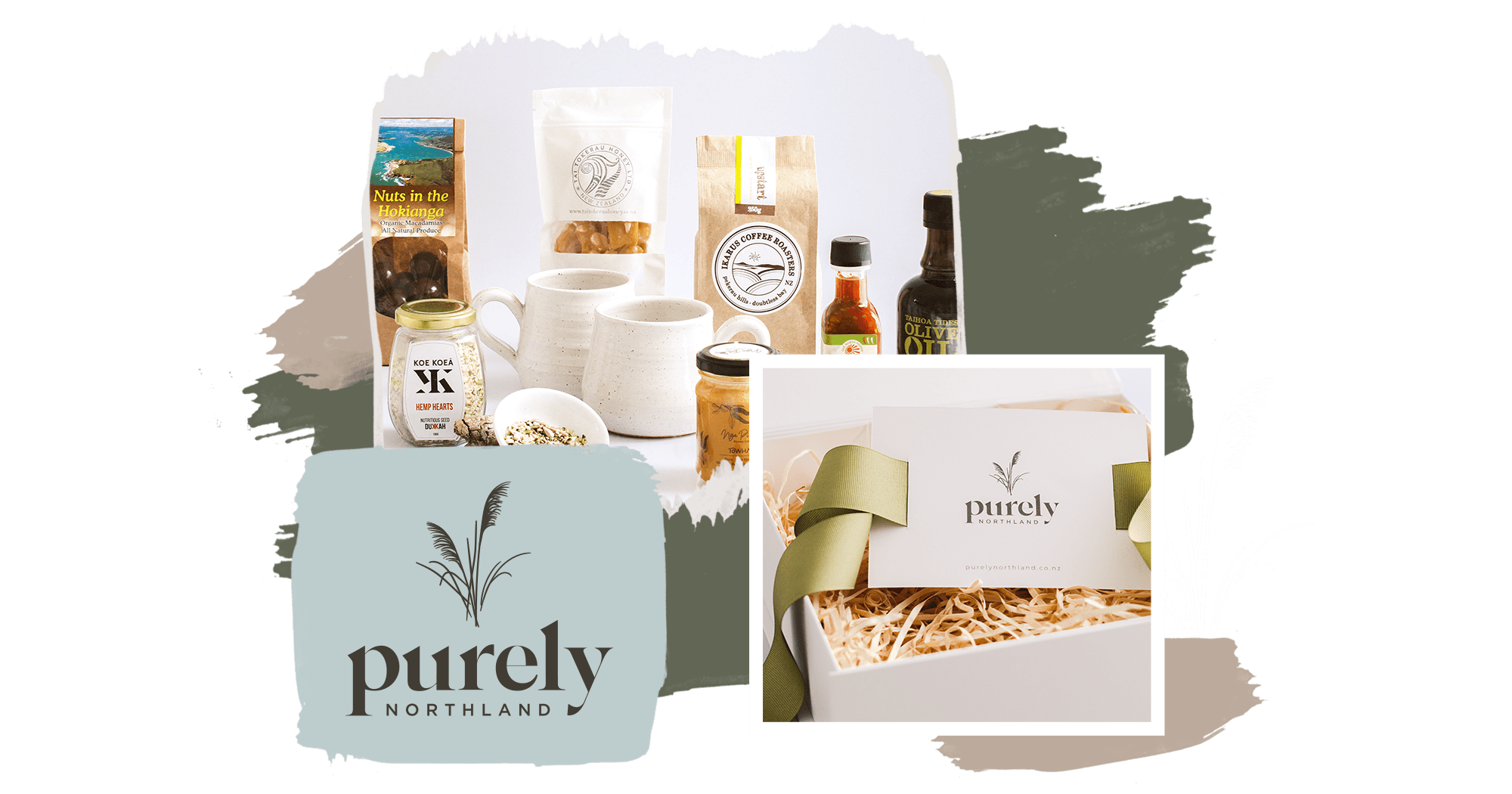 purely northland collage | artisan gift boxes of Northland products