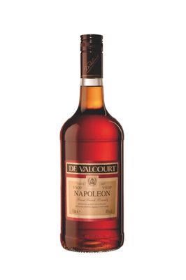 DE VALCOURT VSOP NAPOLEON BRANDY 37% 1LTR