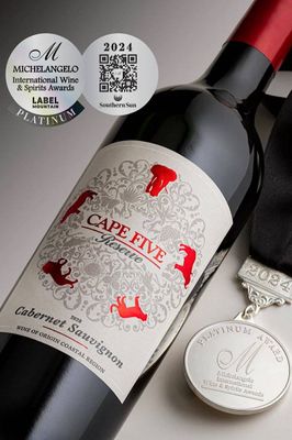CAPE FIVE RESERVE CABERNET SAUVIGNON 2022