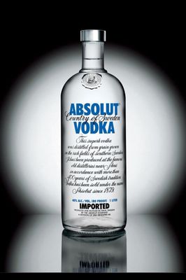 ABSOLUT PLAIN VODKA 40% 50ML MINI