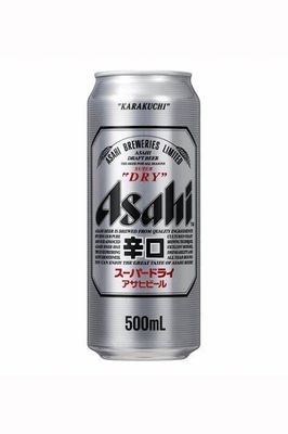 ASAHI SUPER DRY 500ML CAN 5%
