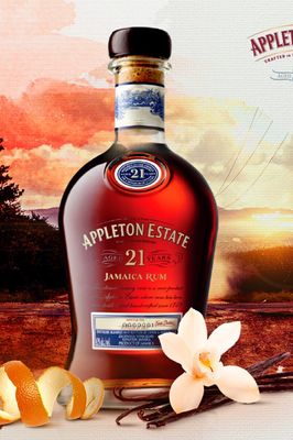 APPLETON ESTATE 21 YEAR OLD RUM 750ML 43%