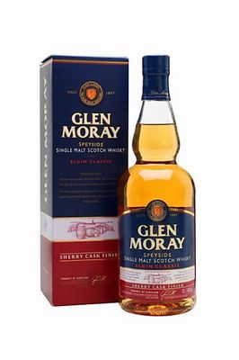 GLEN MORAY SHERRY CASK FINISH SINGLE MALT WHISKY 700ML 40%