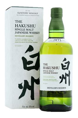 THE HAKUSHU DISTILLERS RESERVE JAPANESE SINGLE MALT WHISKY 700ML 43%