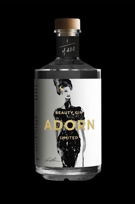 THE NATIONAL DISTILLERY ADORN BEAUTY LIMITED NEW ZEALAND GIN 42% 750ML