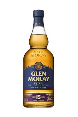 GLEN MORAY 15YO AMERICAN AND SHERRY CASKS 700ML 40%