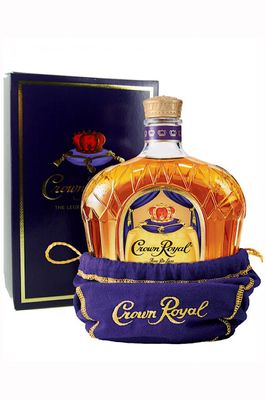CROWN ROYAL BLENDED CANADIAN WHISKY 40% 1LTR