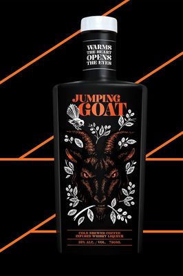 JUMPING GOAT COFFEE WHISKY LIQUEUR 33% 750ML