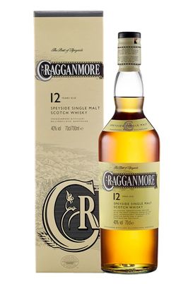 CRAGGANMORE 12 YEAR OLD SPEYSIDE SINGLE MALT WHISKY 40% 700ML