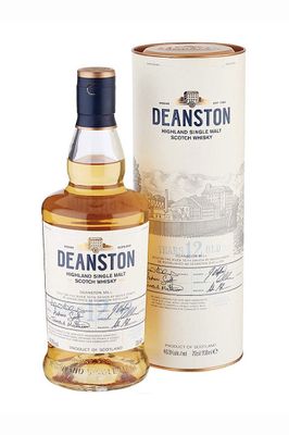 DEANSTON 12 YEAR OLD HIGHLAND SINGLE MALT WHISKY 46.3% 700ML
