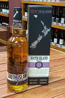 NEW ZEALAND WHISKY COLLECTION SOUTH ISLAND 21 YEAR OLD SINGLE MALT WHISKY 40% 700ML
