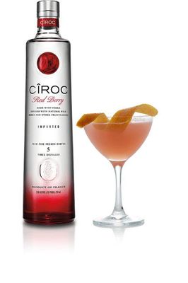 CIROC FRENCH RED BERRY VODKA  37.5%ABV