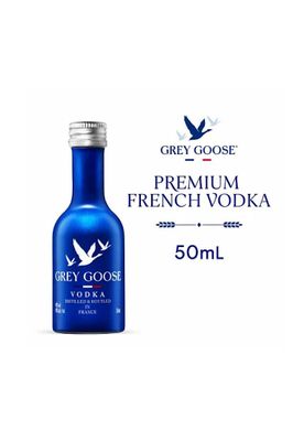 GREY GOOSE VODKA 50 ML PLAIN  SINGLES