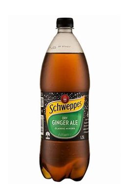 SCHWEPPES GINGER ALE DRY 1.5L