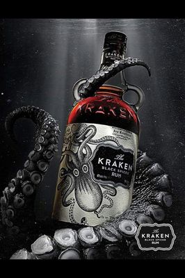 KRAKEN BLACK RUM 50ML