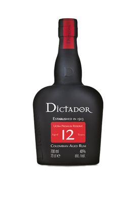 DICTADOR 12 YEAR OLD COLOMBIAN RUM 40% 700ML