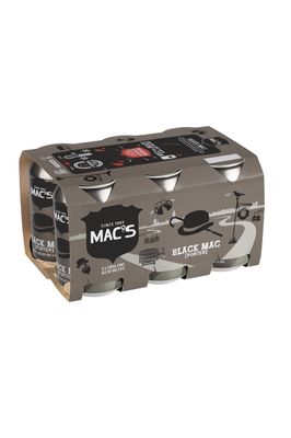 MACS BLACK MAC PORTER 6 PACK CANS