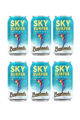 BAYLANDS SKY SURFER PALE ALE 6 PACK CANS