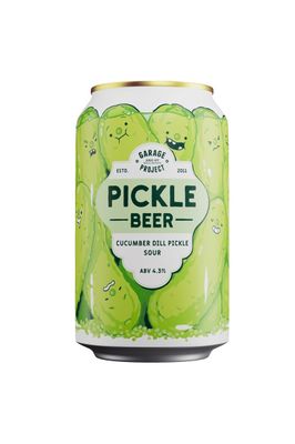 GARAGE PROJECT PICKLE BEER CUCUMBER DILL PICKLE SOUR 4.3% 330ML CAN