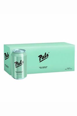 PALS  GREEN VODKA LIME 10 PACK CANS