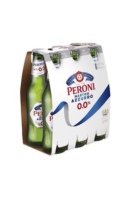 PERONI 0% 6 PACK BOTTLES
