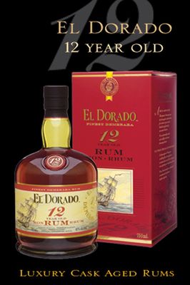 EL DORADO 12 YEAR OLD RUM 700ML 40%