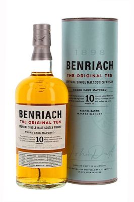 THE BENRIACH 10 YEAR OLD ORIGINAL SINGLE MALT WHISKY 43% 700ML