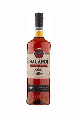 BACARDI SPICED RUM 1 LTR