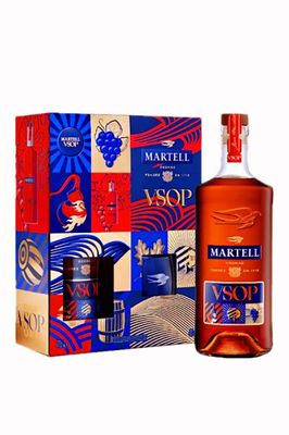 MARTELL VSOP SPECIAL EDITION 23 + 2 GLASSES