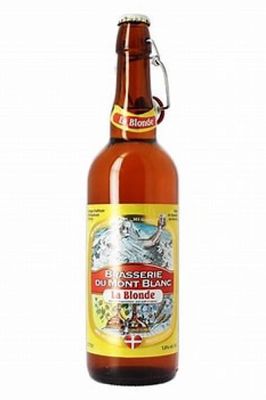BRASSERIE MONT BLANC LA BLONDE 5.8 750ML