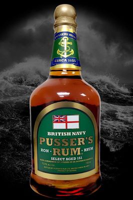 PUSSERS  SELECT AGED 151 RON RUM  75.5%