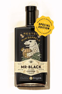MR BLACK RESTED RUM BARRELS COFFEE LIQUEUR 25%700ML