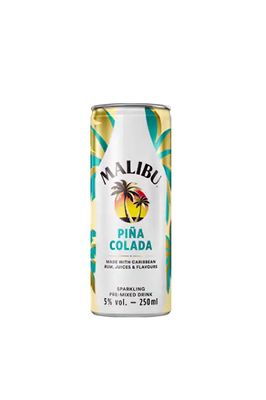 MALIBU PINA COLADA 4 X 250ML 4.8% CANS