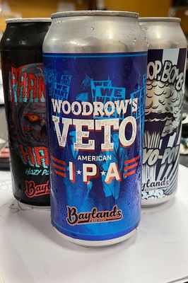 BAYLANDS  WOODDROWS&rsquo;S VETO AMERICAN IPA 6.8%  440ML