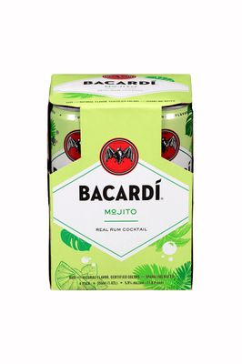 BACARDI MOJITO 4 PACK 250ML CANS