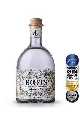 ROOTS NORWESTER NAVEY STRENGTH DRY GIN 700ML 54.5%