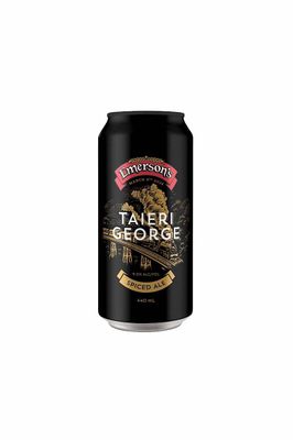 EMERSONS TAIERI GEORGE SPICED ALE 440ML  8.8% CANS