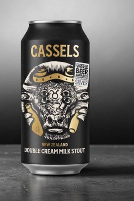 CASSELS DOUBLE CREAM MILK STOUT 440ML 8.1%