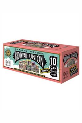 BROOKVALE UNION MIX 10 PACK 330M CANS