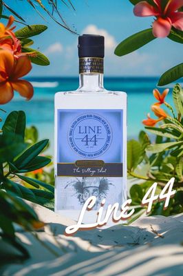 LINE 44 PURE SINGLE RUM 44% 700ML &ldquo;THE VILLAGE IDIOT&rdquo;