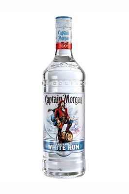 CAPTAIN MORGAN WHITE RUM 1LTR 37.5%