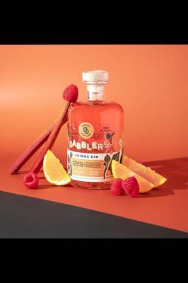 DABBLERS GIN ORANGE RASPBERRY &amp; RHUBARB 200ML