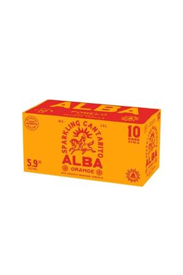 ALBA ORANGE MARGARITA 10 PACK CANS 5.9%